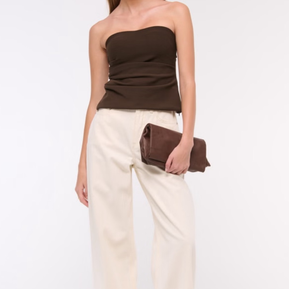 Abercrombie women’s strapless sweetheart top